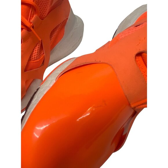 Adidas Bright Orange Stella McCartney Ultraboost 21 Running Shoes - Picture 5 of 11